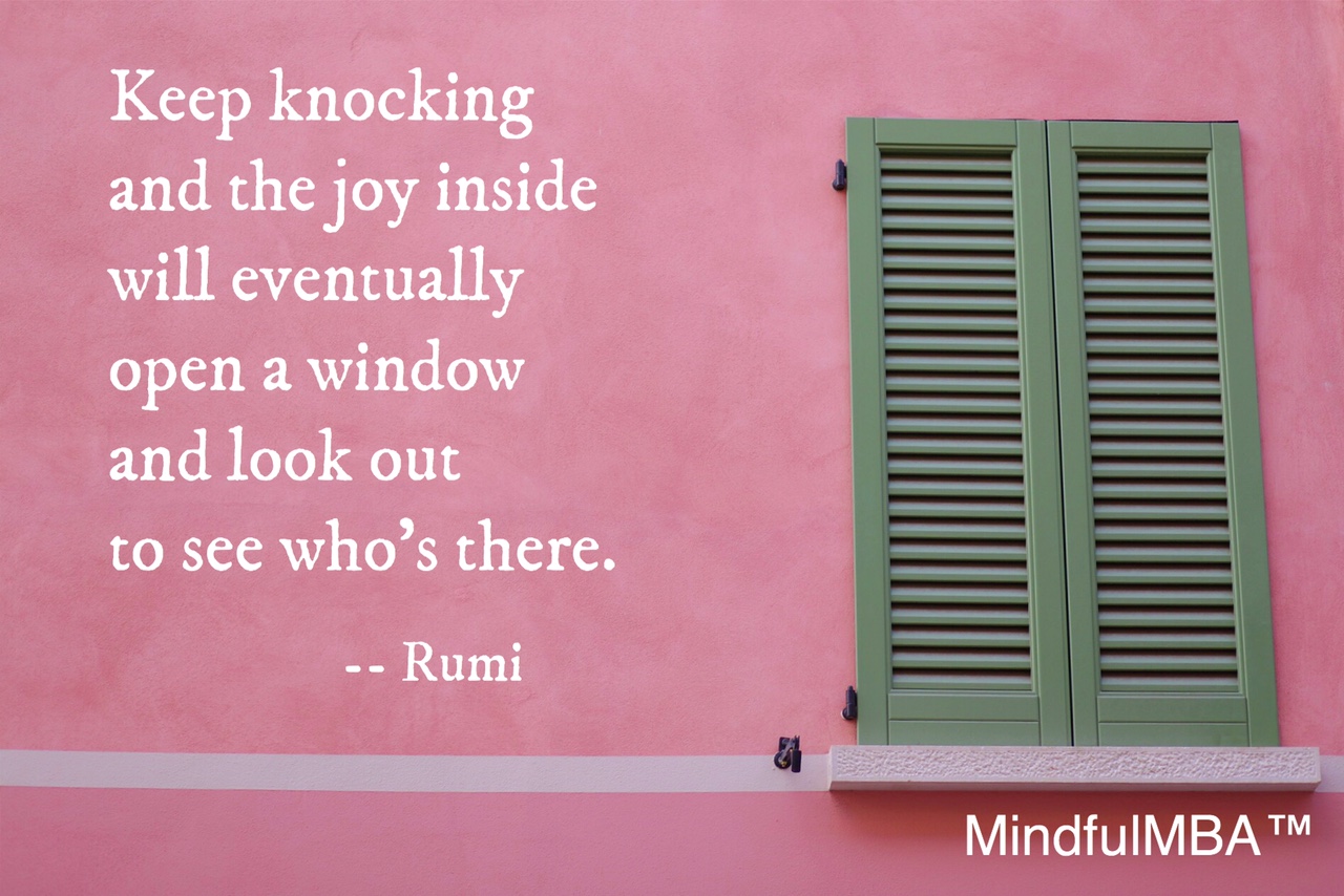 Rumi joy quote w tag