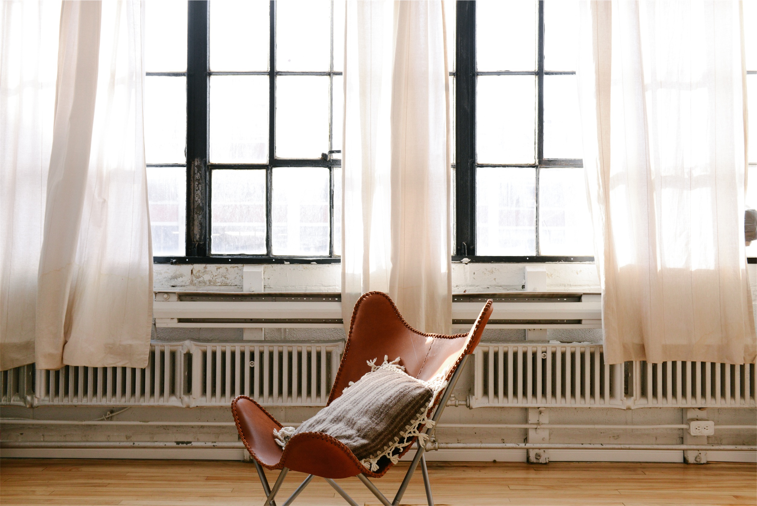 Chair &amp; Pillow by Window_Breather_Stocksnap