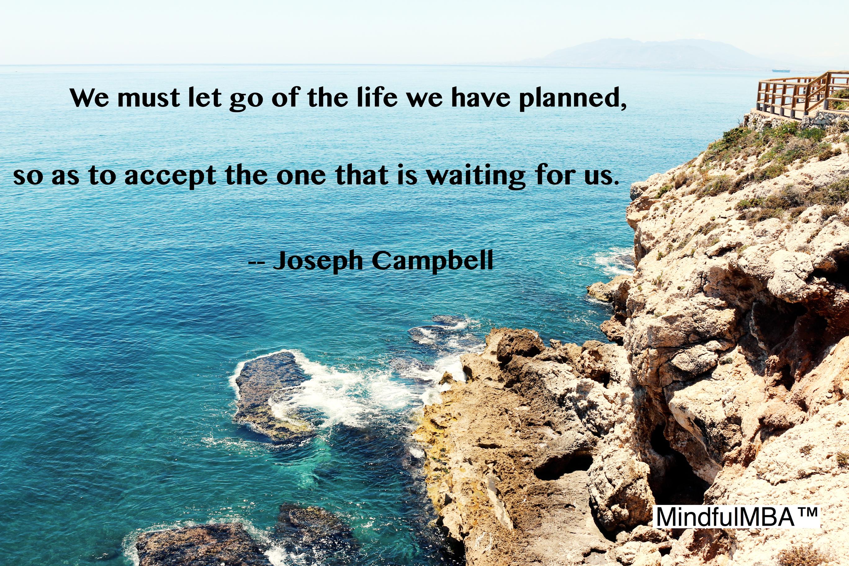 J Campbell expectations quote w tag
