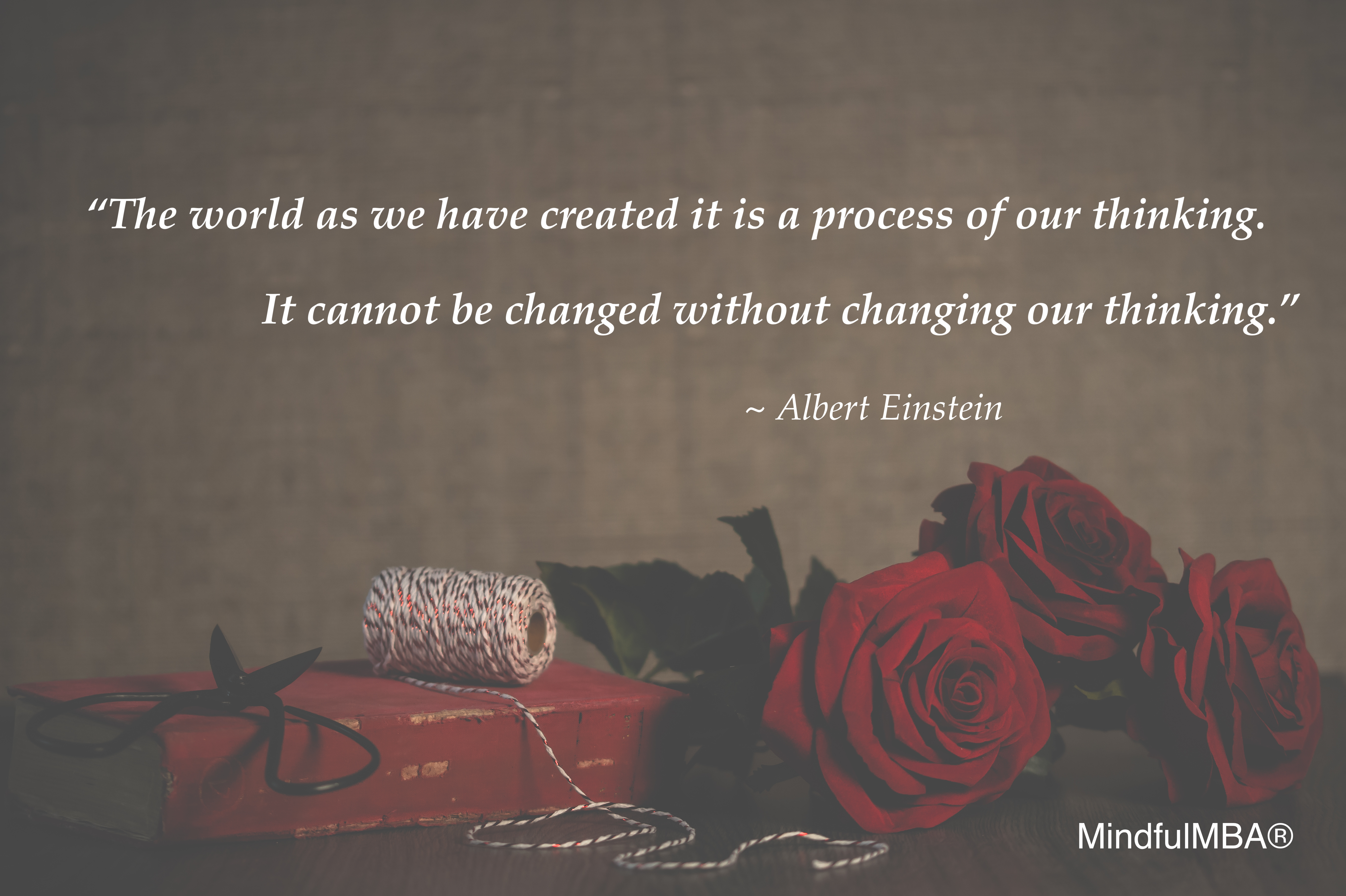 Einstein_Change our thinking quote w tag