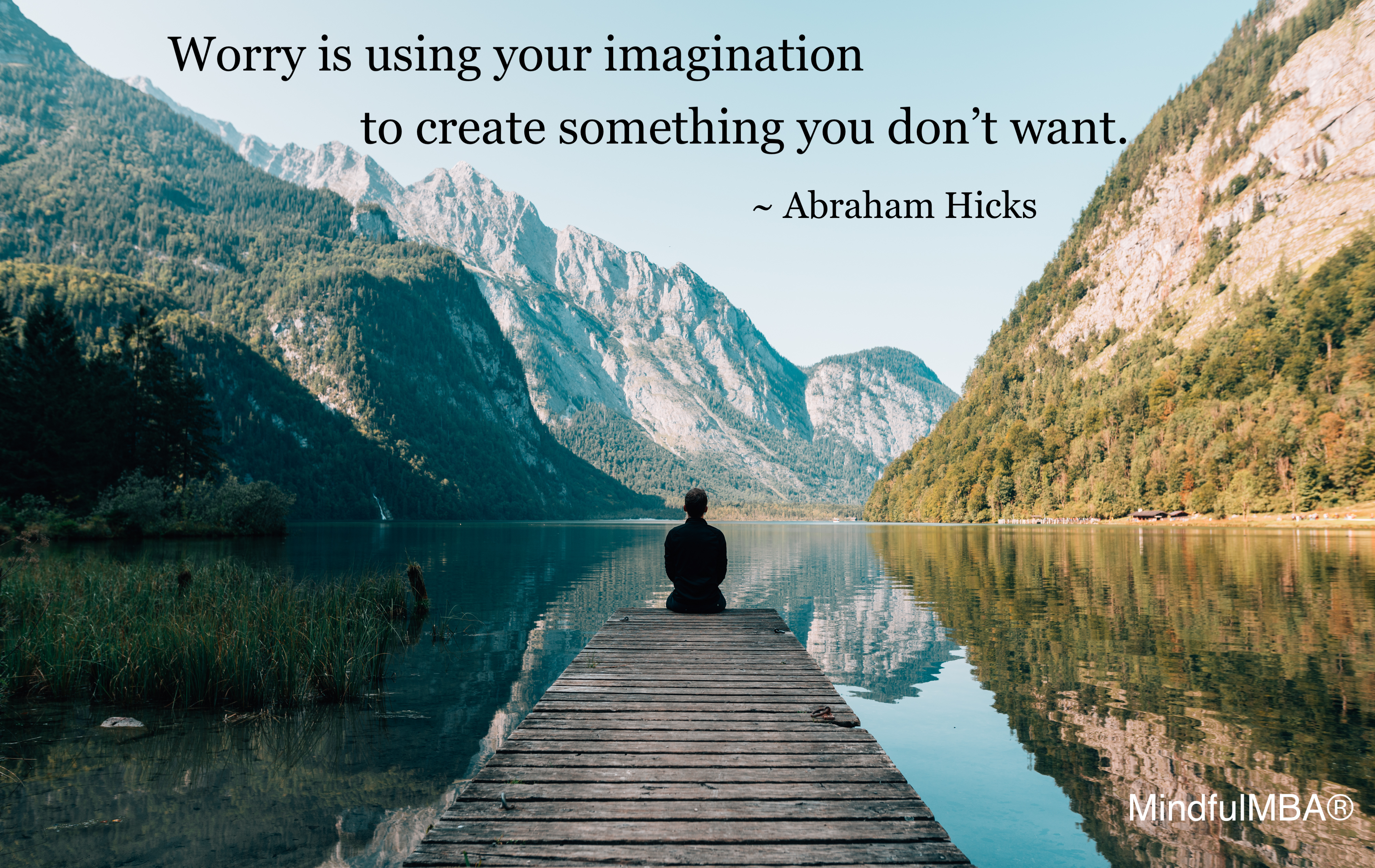 A Hicks_Worry &amp; Imagination quote w tag