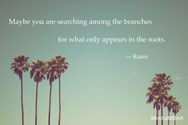 Rumi_Branches & Roots quote w tag