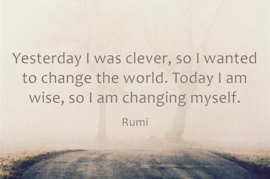 Rumi_Change Myself quote w.tag