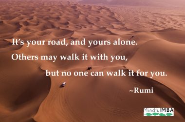 Rumi_Your Road quote w logo
