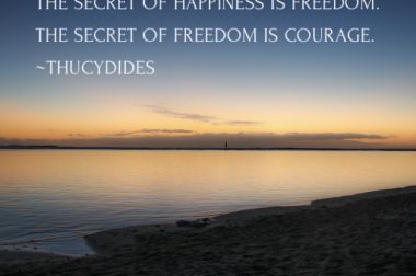 Thucydides Freedom quote w logo